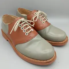 【美品】REGAL リーガル 革靴 レースアップ サドルシューズ 23.0㎝