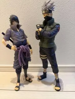 NARUTO フィギュア うちはサスケ はたけカカシ 2体セットのサムネイル