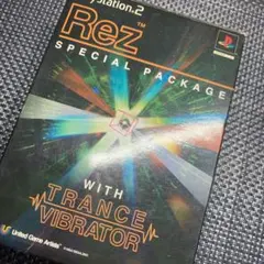 【動作確認済】PS2 Rez トランスバイブレーター付き プレイステーション2