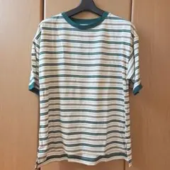 SEASON REASON by Lin.&Red ストライプ 半袖Tシャツ M