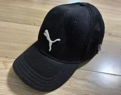 PUMA メッシュ ブラックキャップ（57-60cm）