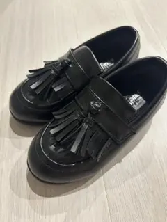 フリンジ　フォーマルシューズ　ローファー