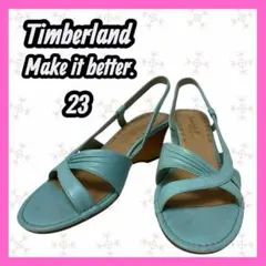 [Timberland] ティンパランド　ヴェッジソール　サンダル　ブルーのサムネイル
