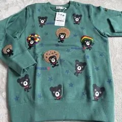 新品未使用　ミキハウス DOUBLE_B アフロトレーナー 130