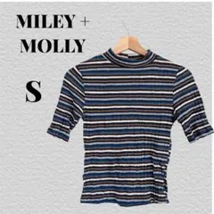 MILEY + MOLLY ストライプ 半袖Tシャツ S