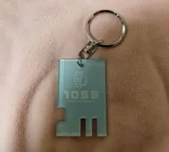 江口夏実原画展 銭湯鍵風キーホルダー 猫好好