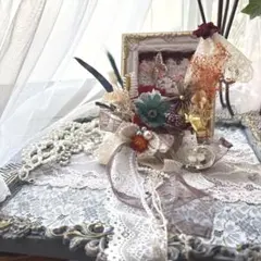 壁掛け　起き型コラージュ