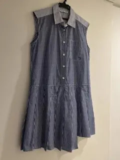 JW ANDERSON ストライプ ノースリーブワンピース M ユニクロコラボ