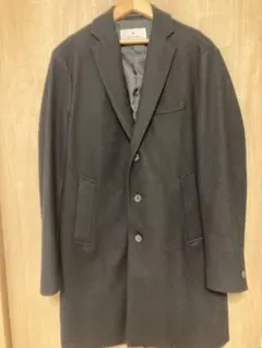 コ*リ様 チェスターコート　ブラック　サイズXL