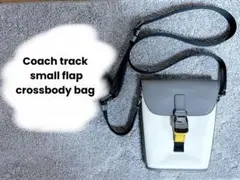 COACH track small flap crossbody bagのサムネイル