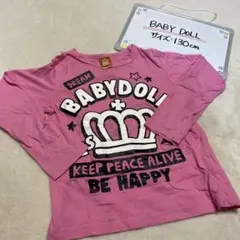 BABYDOLL ピンク トップス 130cm