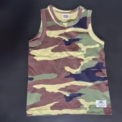 【新品、未使用】F.O.KIDS タンクトップ 130 迷彩柄