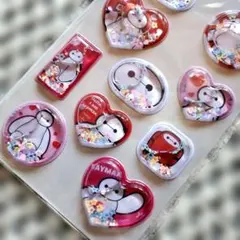 ベイマックス ウォーターシール ディズニー ぷくっとシール セリア シール 人気のサムネイル