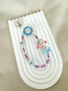 SP(スカラパンダ）ガールキャラクター付きストラップ