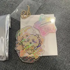 超まじかるちいかわ アクスタにもなるホログラムアクリルキーホルダー シーサー