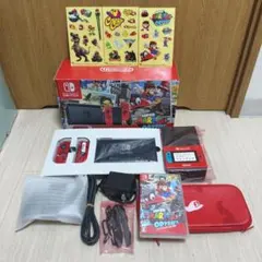 Nintendo Switch 本体 スーパーマリオオデッセイ カセット付き - メルカリ