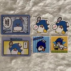 サンリオ タキシードサム カード シール セット