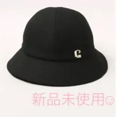 ca4la aaron ブラック　バケハ　cパーツ　ロゴ　カシラ　バケットハット