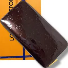 ルイヴィトン ヴェルニ モノグラム ジッピーウォレット 長財布 ラウンドジップ