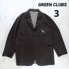 【グリーンクラブ】チェスターコート ミドル丈 (３) バックスバニー 毛混