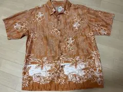 Pataloha アロハ シャツ L オレンジ ハイビスカス柄Patagoniaのサムネイル
