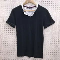 ABAHOUSE ネオお兄系 00s古着 フェイクレイヤード スキッパーTシャツ