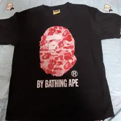 A BATHING APE カモフラ Tシャツ ブラック