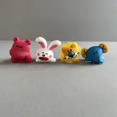 たべっ子どうぶつ　着せかえリング　PLUS プラス　スティックのり　らいおん