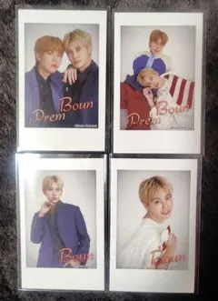 BounPrem トレーディングチェキ風カード ４枚セット