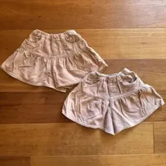 双子　COMME CA ISM キュロット　100