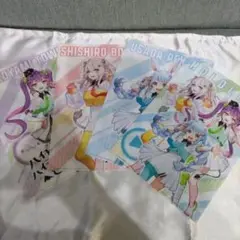 ホロライブ ミニクリアファイル 4枚セット ファミマ
