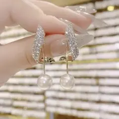 お値下げ中パールピアス ゴールド 結婚式 入学式 おしゃれ アクセサリー