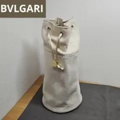 希少ブルガリ巾着タイプ化粧ポーチラメ入りエレミーツ航空