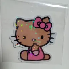 キティ 日焼けキティ ステッカー ①