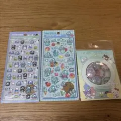 【国内正規品】はぴだんぶい　ハンギョドン　ボンボンドロップシールmini