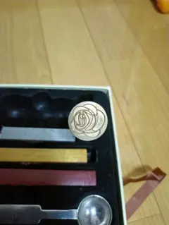 シーリングスタンプ　封蝋　バラデザイン