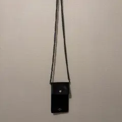 COACH コーチ スマホショルダー チェーン フラップ 黒⁠ - メルカリ