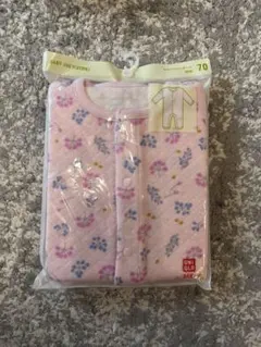 【新品】UNIQLOキルトカバーオール70 GU 無印良品　ロンパース
