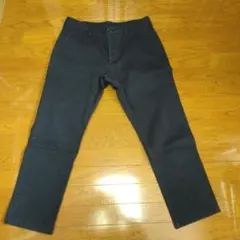 ユニクロ　暖パン　ウエスト88　ネイビー色