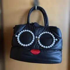 アジョリー 付録 ユニークなパール付きトートバッグ