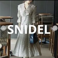 スナイデル SNIDEL ビッグカラークラシカルワンピース