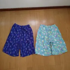 美品 ユニクロ リラコ ２枚 すみっコぐらし 130cm 女の子