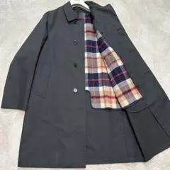 【美品】マッキントッシュフィロソフィー ゴム引きコート ライナー ステンカラー