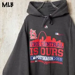 MLB カージナルス メジャー リーグ パーカー マジェスティック アメリカ古着