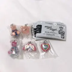 Wiggle Wiggle めじるしアクセサリー セミコンプリート 5種類セット