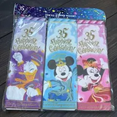 東京ディズニーリゾート 35周年記念タオル3枚セット