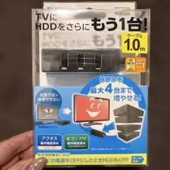 USB2.0ハブ U2H-TV003SBK ブラック 1.0mのサムネイル