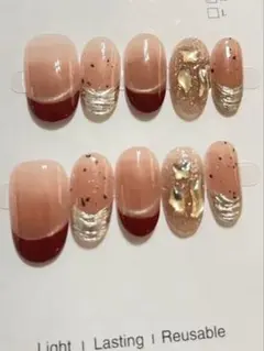 ネイルチップ 5点まとめ売り お得セット!