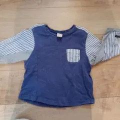 子ども　カットソー　ロンT
