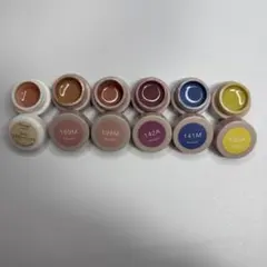 M様取り置き中/リッカジェル/カラージェル/6個セット